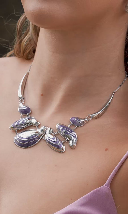 Paul Valentine Underwater Enamel Necklace Bis zu 60% Rabatt