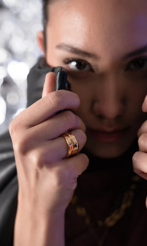 Paul Valentine Molten Ring Bis zu 55% Rabatt