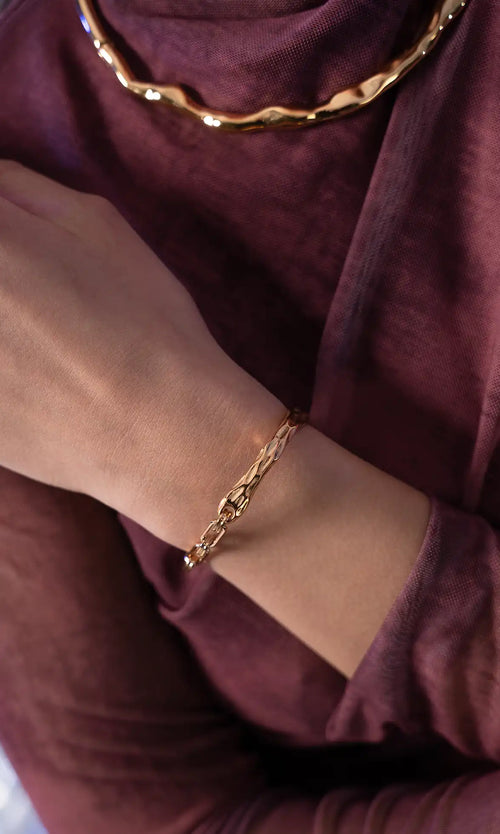 Paul Valentine Molten Bangle Clearance-Verkauf