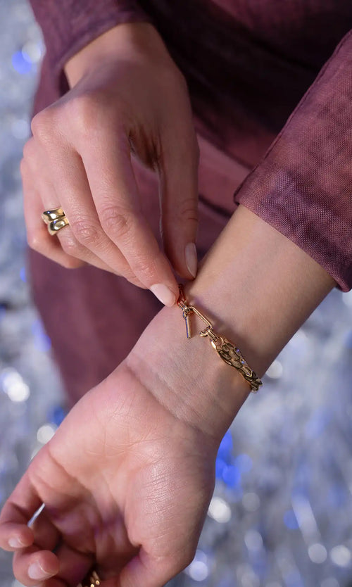 Paul Valentine Molten Bangle Clearance-Verkauf