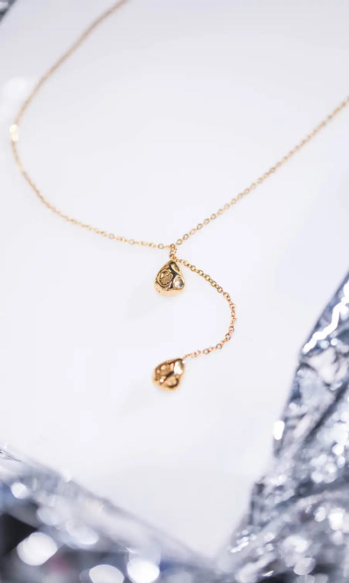 Paul Valentine Molten Y-Necklace Kostenloser Versand international