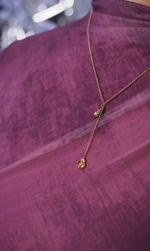 Paul Valentine Molten Y-Necklace Kostenloser Versand international