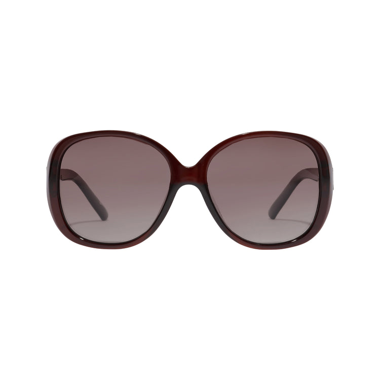 Pilgrim PARKER Oversized-Retro-Sonnenbrille, Braun Preisnachlass