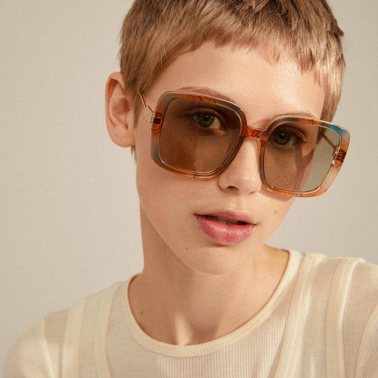 Pilgrim ALIET Sonnenbrille Mehrfarbig/Gold Cyber Monday