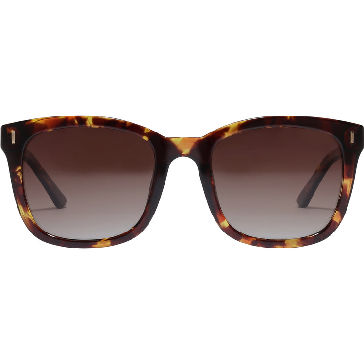 Pilgrim KATYA Recycelte Sonnenbrille Schildpatt-Braun/Gold Top Angebot