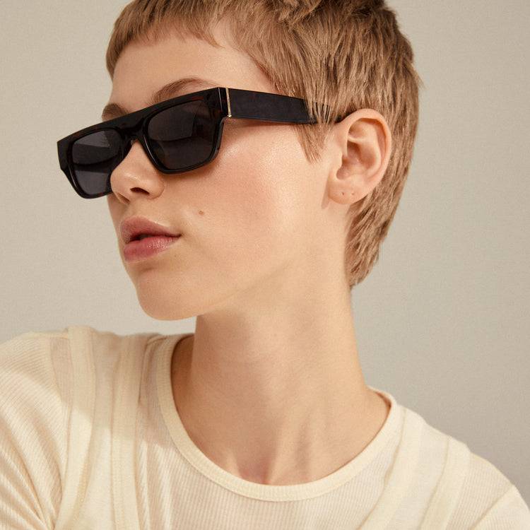 Pilgrim ENIEL Recycelte Sonnenbrille Schildpatt-Braun/Gold Online Outlet