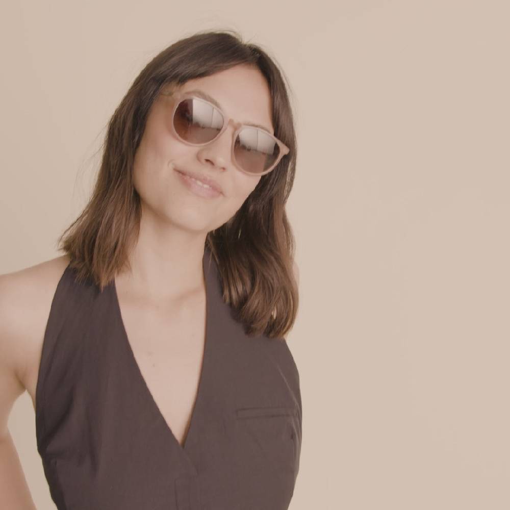 Pilgrim SAHARA Recycelte Sonnenbrille Rosa Exklusive Angebote