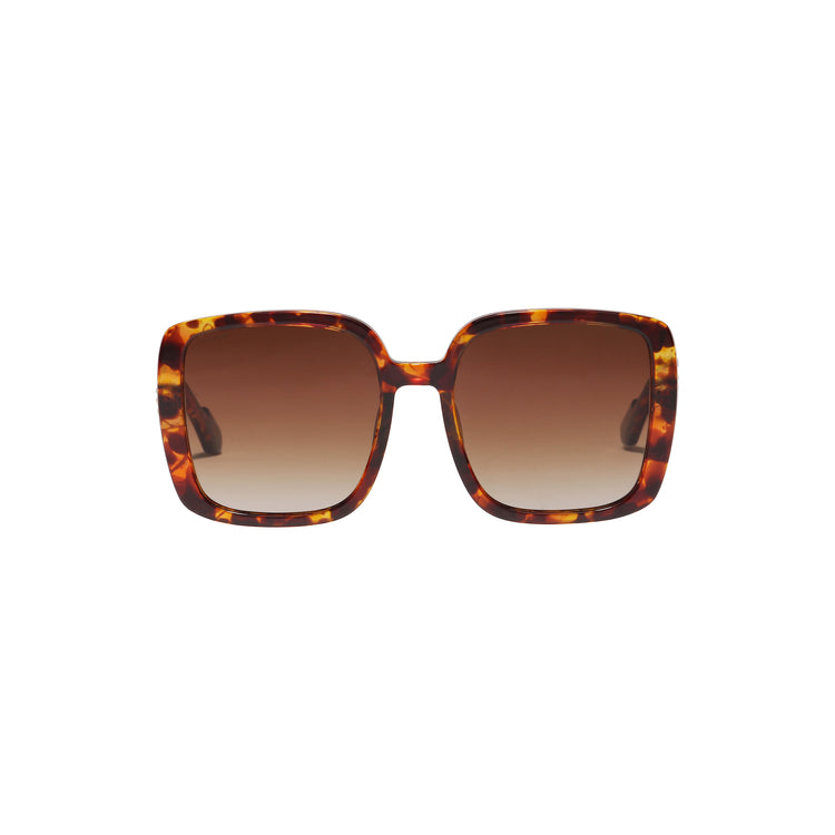 Pilgrim ALIET Sonnenbrille Schildpatt-Braun/Gold Blitzangebot