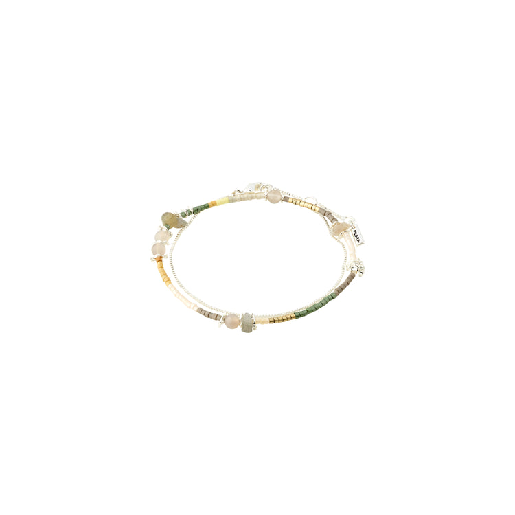 Pilgrim PIXIE Geschenkset, Armband 2-in-1-Set, versilbert Kostenlose Rückgabe