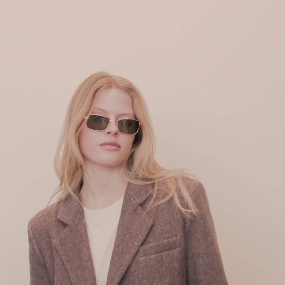 Pilgrim YEIDER Sonnenbrille Grün/Gold Auslauf