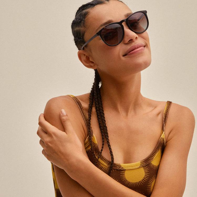 Pilgrim SAHARA Recycelte Sonnenbrille Schildpatt-Braun Limitierter Zeitrabatt