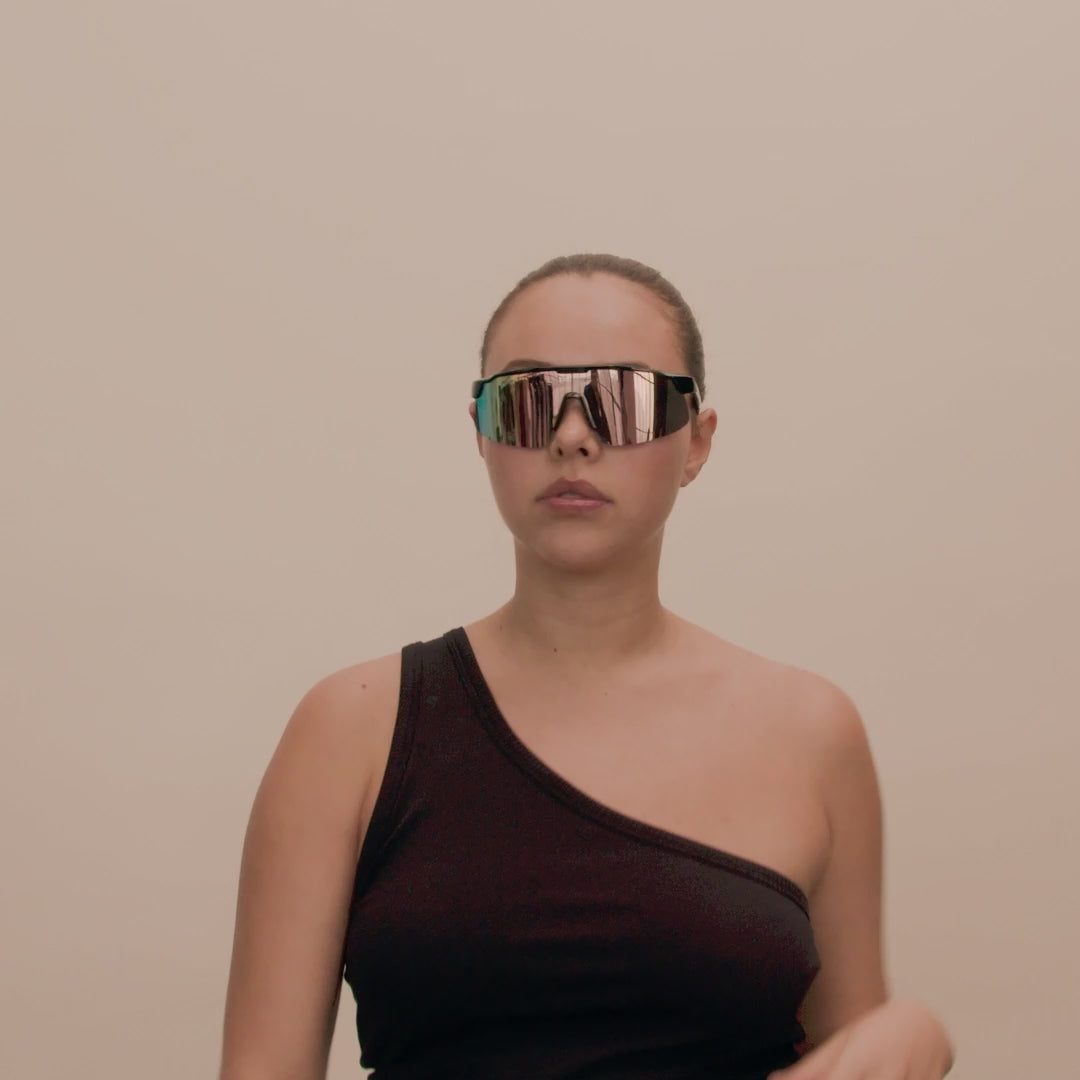 Pilgrim DEYLERT Sonnenbrille Schwarz Versandkostenfrei