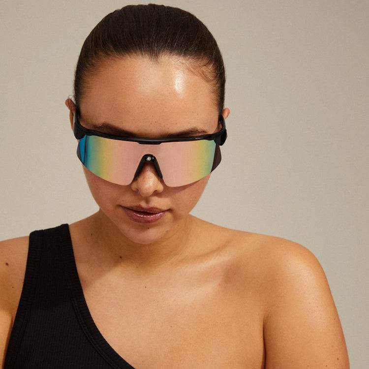 Pilgrim DEYLERT Sonnenbrille Schwarz Versandkostenfrei
