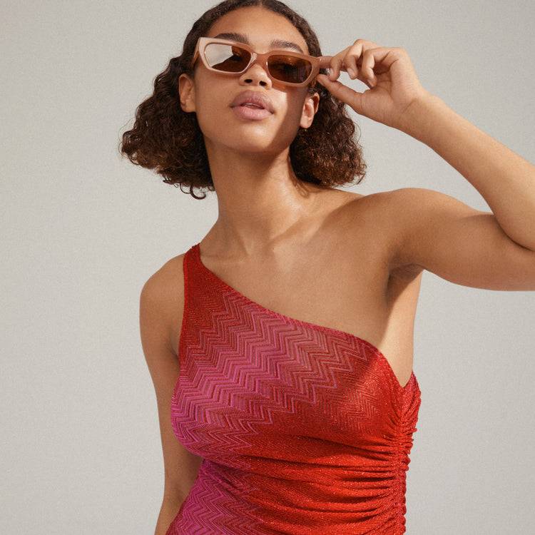 Pilgrim ORIANA Sonnenbrille hellbraun Discount Store für neue Produkte