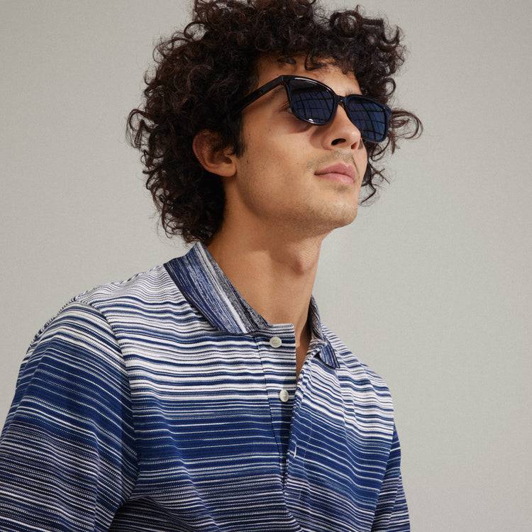 Pilgrim JAMILA recycelte Sonnenbrille in dunklem Schildpatt Kostenloser Versand international