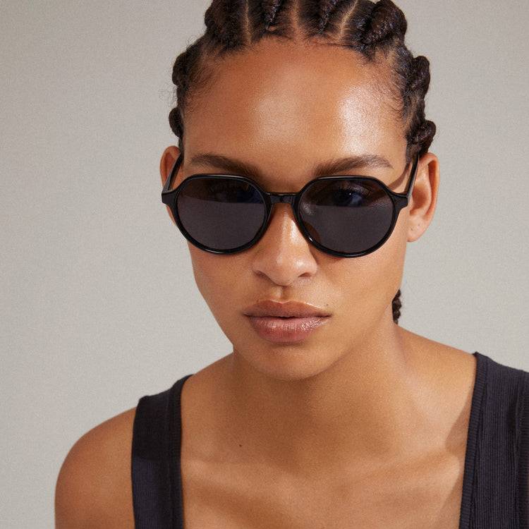 Pilgrim TRIANA recycelte Sonnenbrille schwarz Black Friday Preise