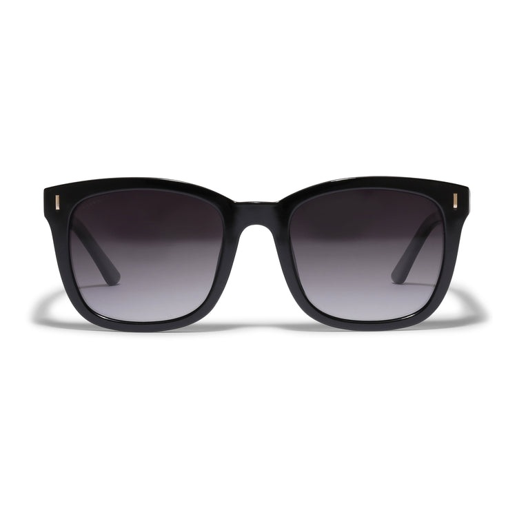 Pilgrim KATYA recycelte ikonische Retro-Sonnenbrille schwarz 50% Rabatt für begrenzte Zeit
