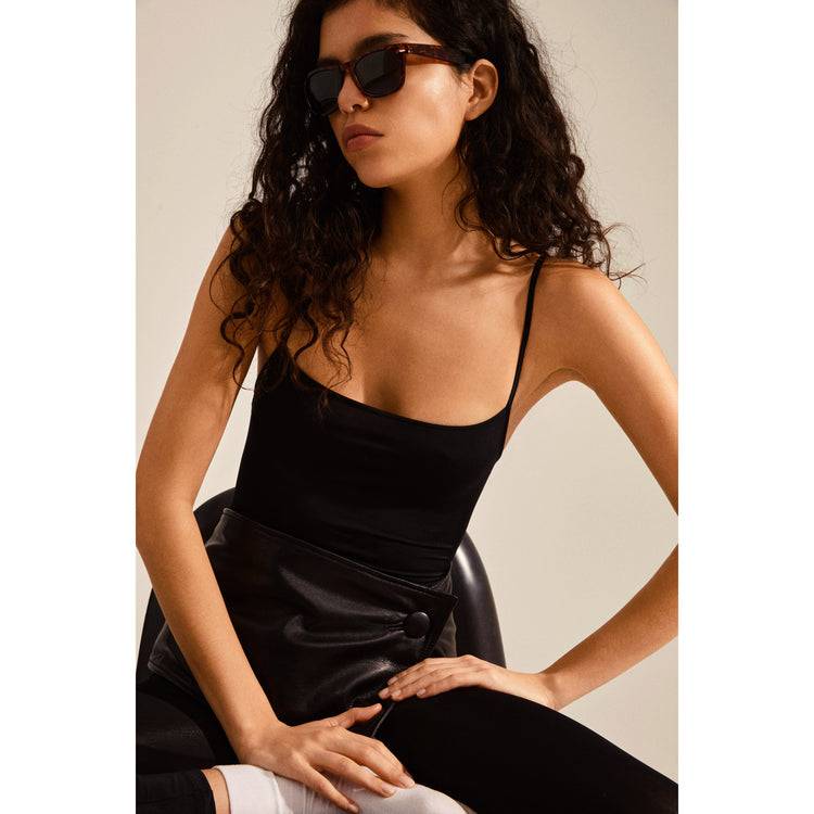 Pilgrim REESE Sonnenbrille im Retro-Stil, Schildpatt braun Rabatte dieses Monats