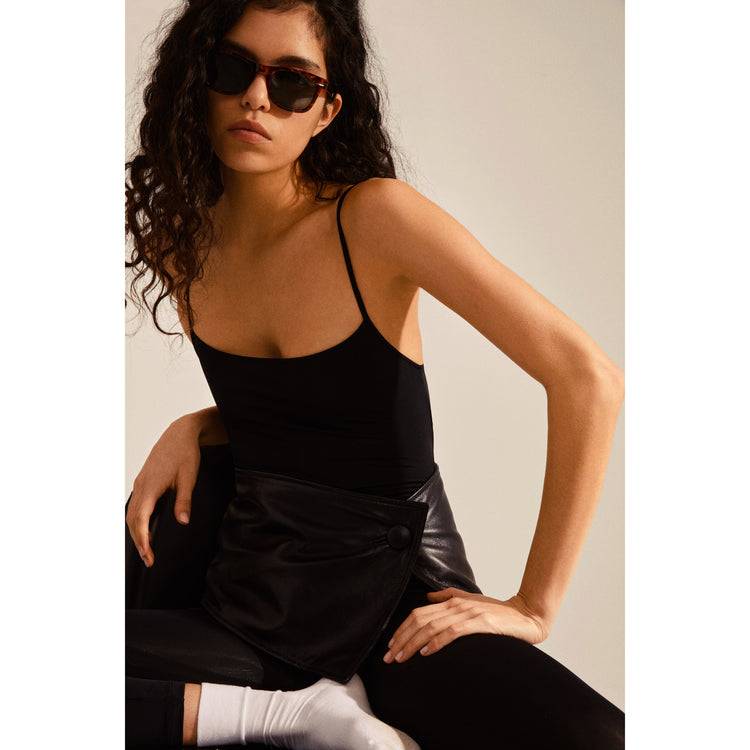 Pilgrim REESE Sonnenbrille im Retro-Stil, Schildpatt braun Rabatte dieses Monats