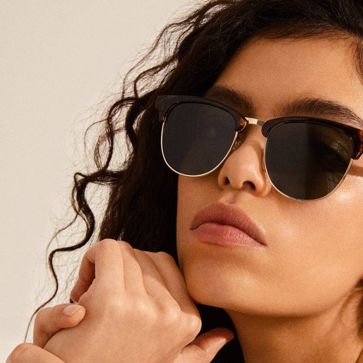Pilgrim CHARLIE Sonnenbrille Schildpatt braun/Gold Auslauf