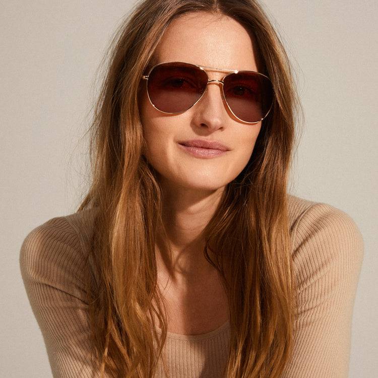 Pilgrim NANI Sonnenbrille Orange/Gold Bestseller