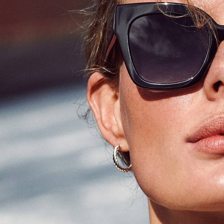 Pilgrim Sonnenbrille : Dael : Schwarz Tiefpreis