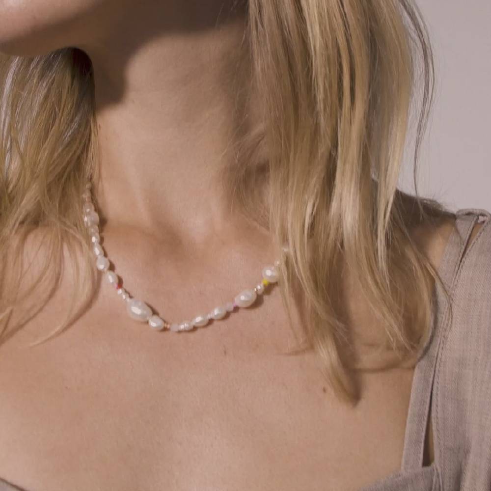 Pilgrim RAMONA freshwater pearl necklace gold-plated Riesige Ersparnisse