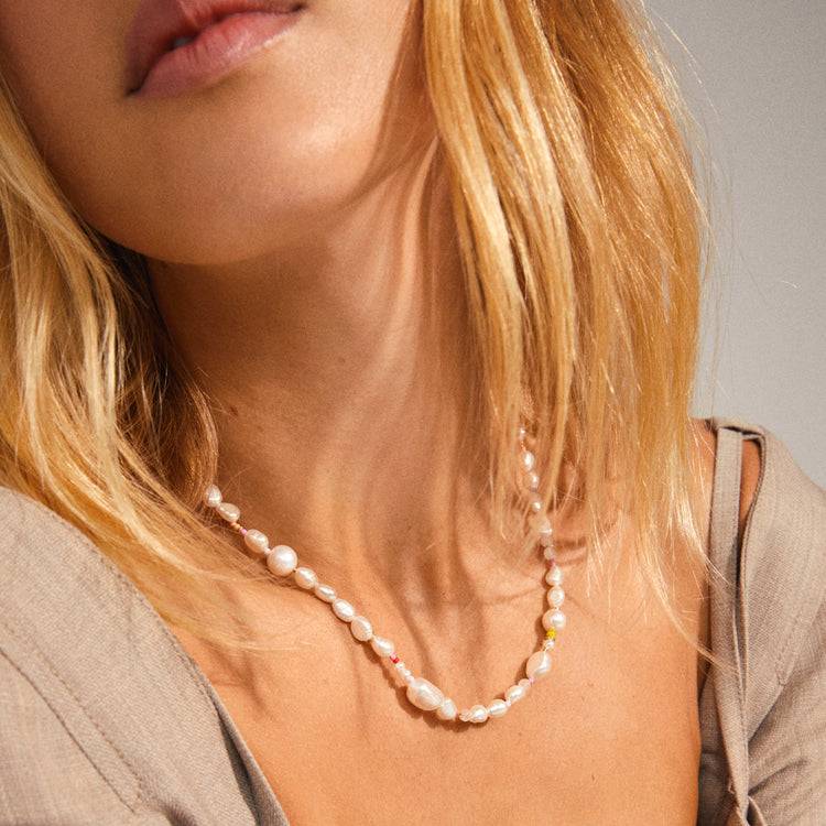 Pilgrim RAMONA freshwater pearl necklace gold-plated Riesige Ersparnisse