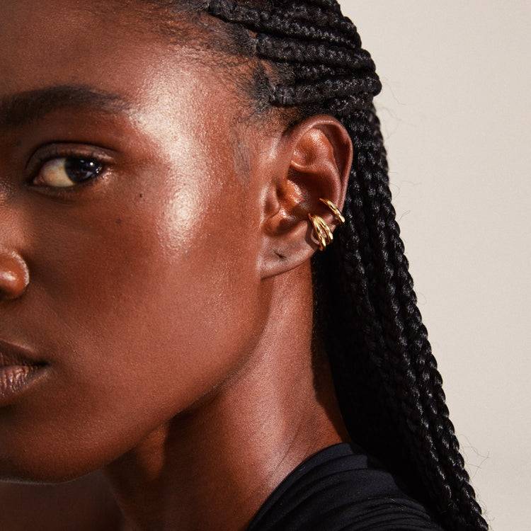 Pilgrim LISETTE Earcuffs, vergoldet Begrenzt auf 3 Tage