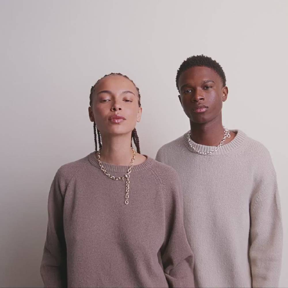 Pilgrim AMIRI recycelte Halskette versilbert Bestseller