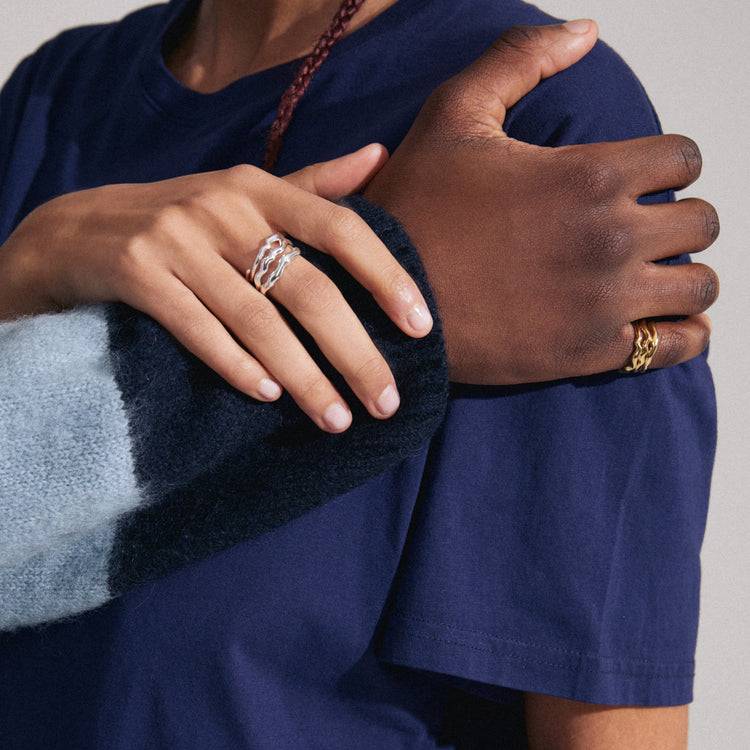 Pilgrim PENELOPE recycelter Ring vergoldet Angebote