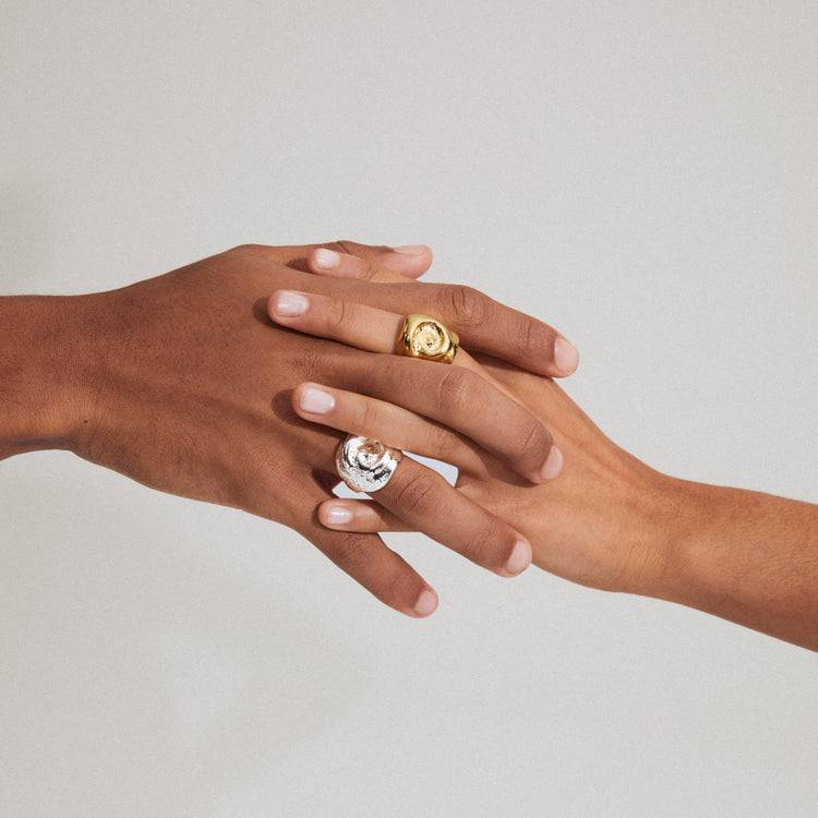 Pilgrim SEA recycelter Ring, versilbert Cyber Monday