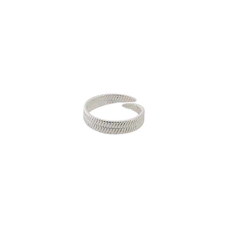 Pilgrim NOREEN recycelter Ring, versilbert Bis zu 55% Rabatt