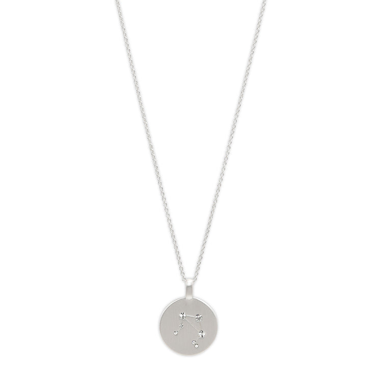 Pilgrim WAAGE Sternzeichen-Halskette, versilbert Top Angebot