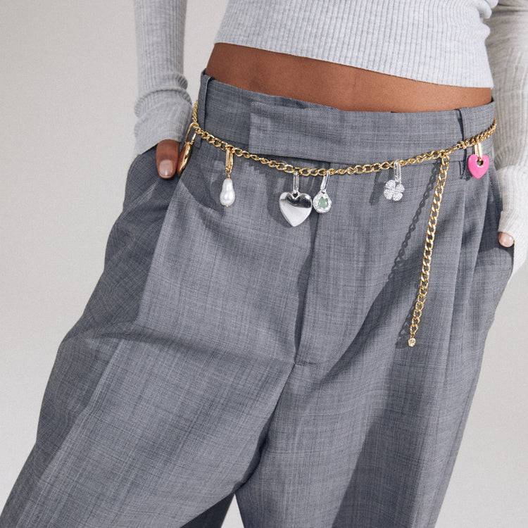 Pilgrim CHARM recycelte Panzerhalskette vergoldet Discount Store für neue Produkte