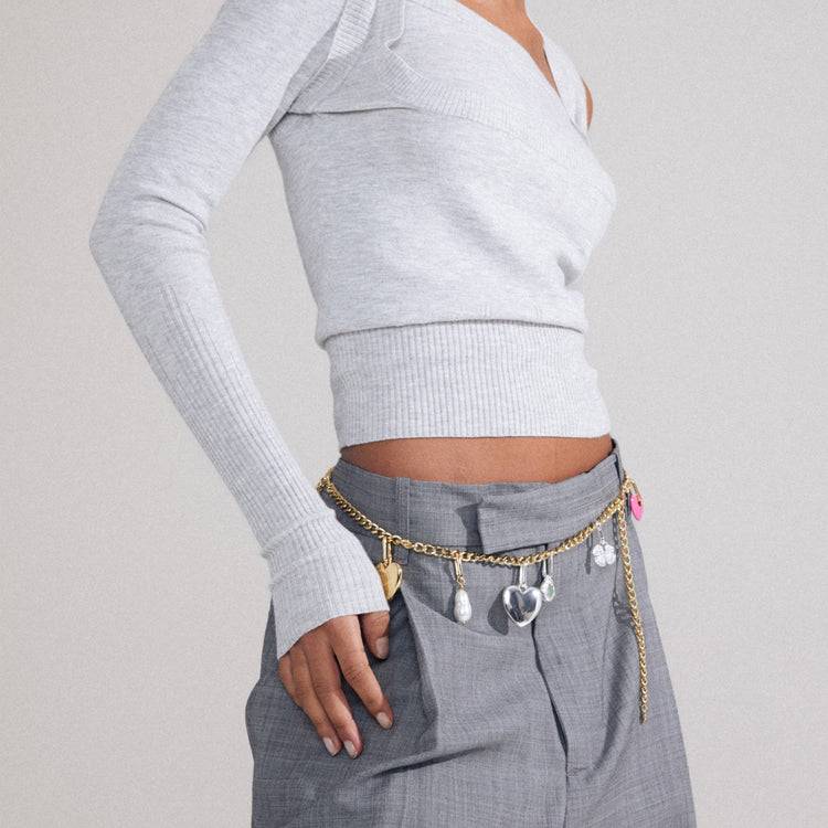 Pilgrim CHARM recycelte Panzerhalskette vergoldet Discount Store für neue Produkte