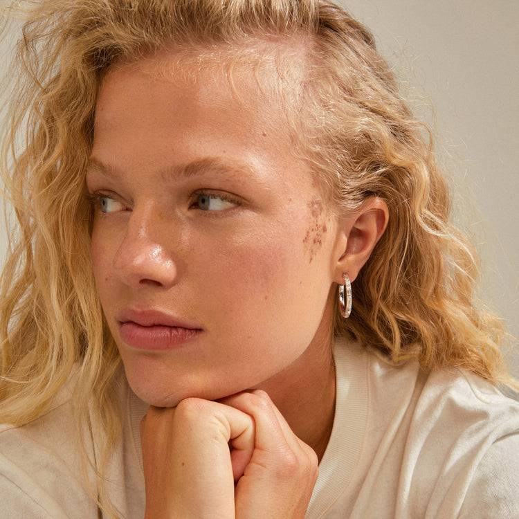 Pilgrim RUE recycelte Hoops versilbert Nur noch ein Tag übrig