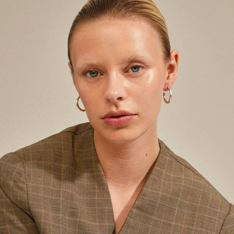 Pilgrim RUE recycelte Hoops vergoldet Clearance-Verkauf
