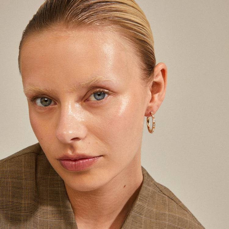 Pilgrim RUE recycelte Hoops vergoldet Clearance-Verkauf