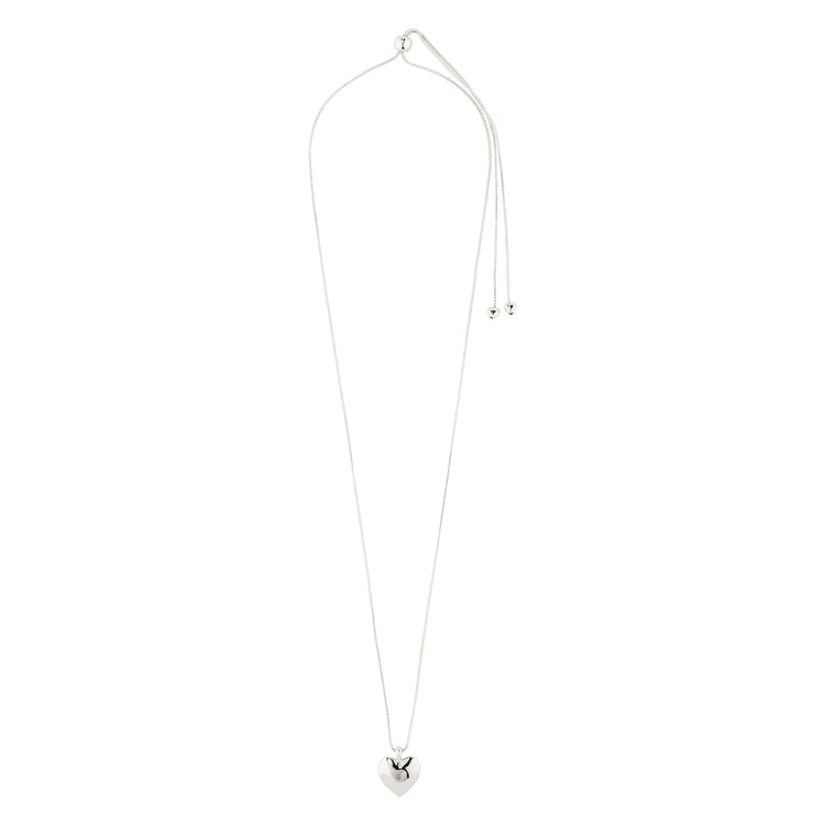 Pilgrim SOPHIA recycelte Herzkette versilbert Online Shopping