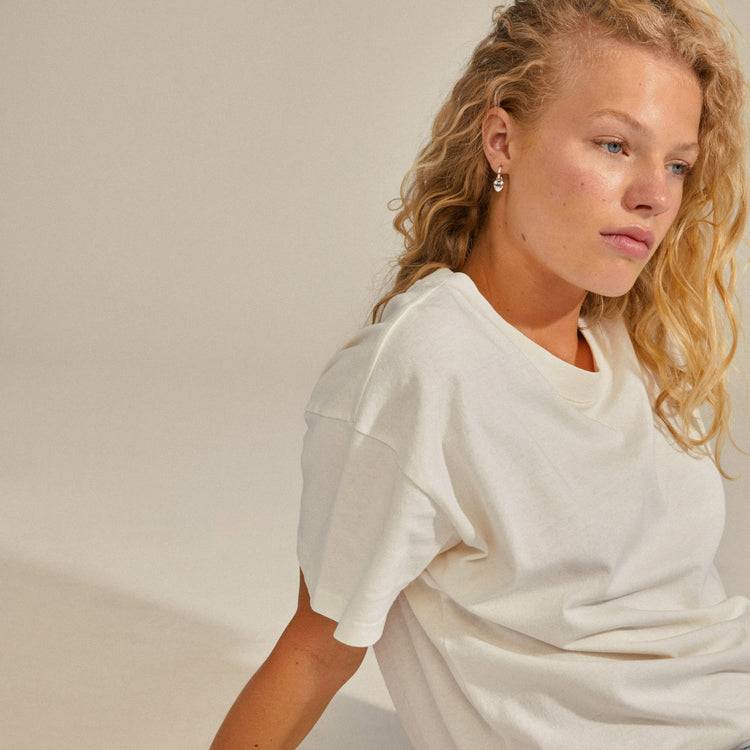 Pilgrim SOPHIA recycelte Herz-Hoops versilbert Preisnachlass