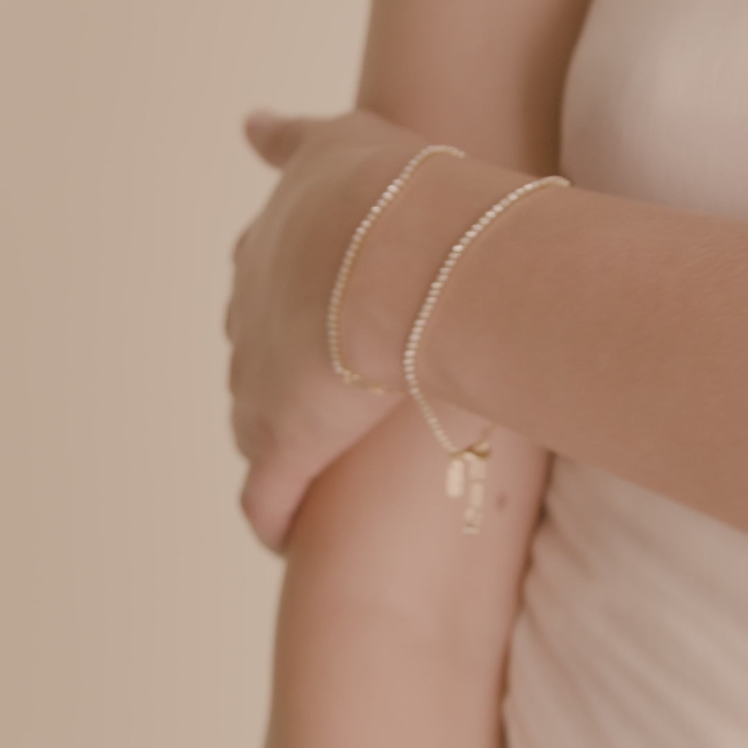 Pilgrim ROWAN Kristallarmband, 2-in-1, vergoldet Zeitlich begrenztes Angebot