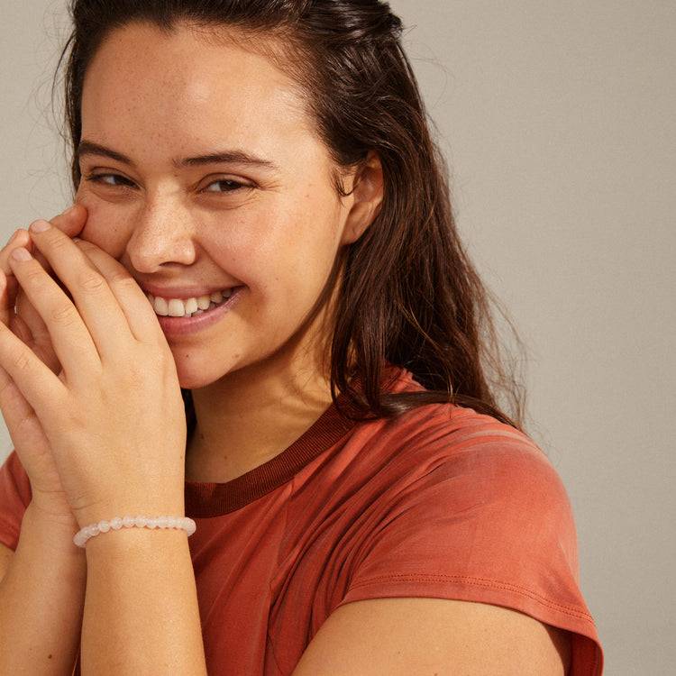 Pilgrim HEILSTEINE Armband mit Rosenquarz Zeitbegrenzte Promotion