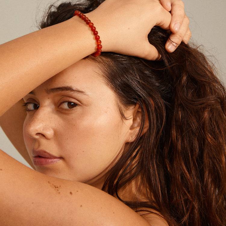 Pilgrim HEILSTEINE Armband mit rotem Achat Bis zu 65% Rabatt