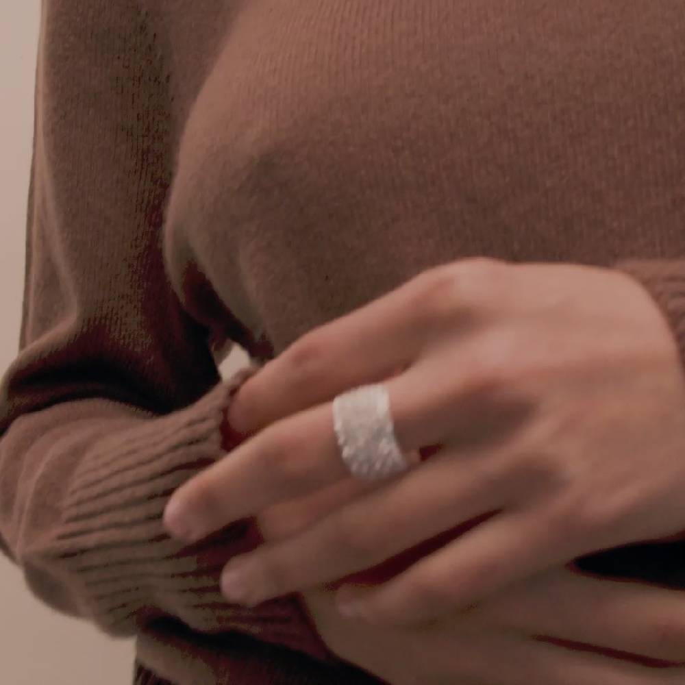 Pilgrim ASPEN recycelte Kristall Ring versilbert Bis zu 55% Rabatt