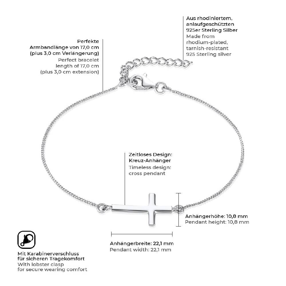 Rafaela Donata Armband Sterling Silber Black Friday Preise