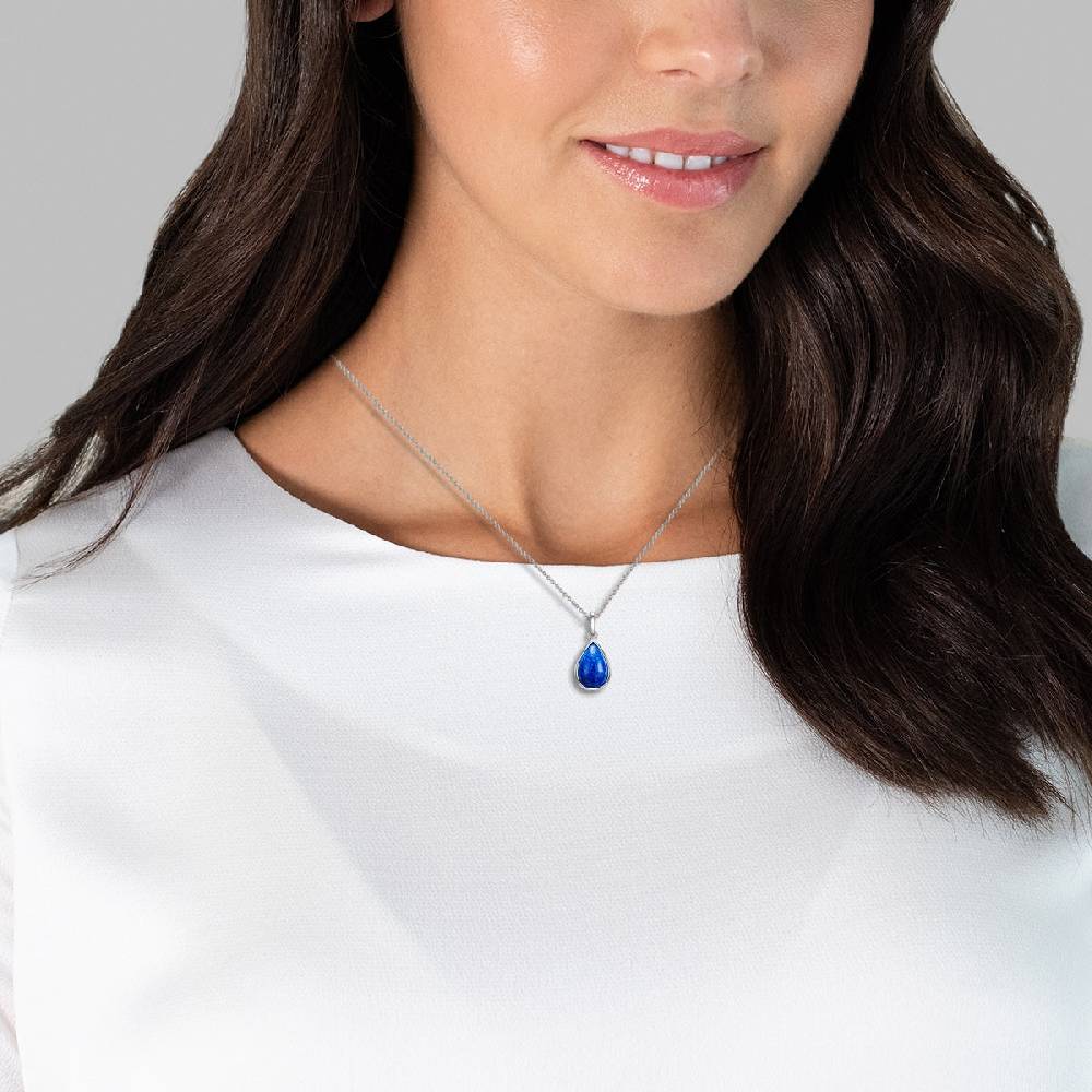 Rafaela Donata Kette mit Anhänger Sterling Silber Lapislazuli Black Friday