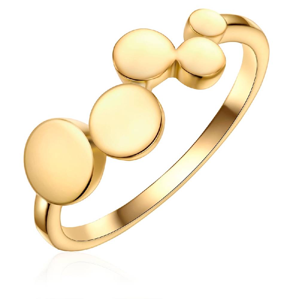 Rafaela Donata Ring Sterling Silber gelbgold Bis zu 65% Rabatt