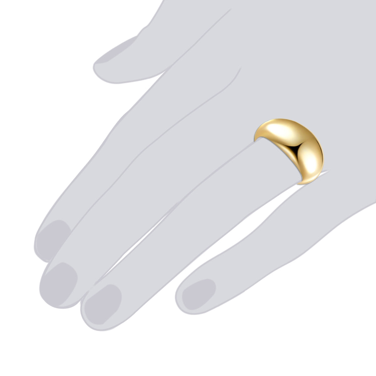 Rafaela Donata Ring Sterling Silber bi-Color Discount Store für neue Produkte