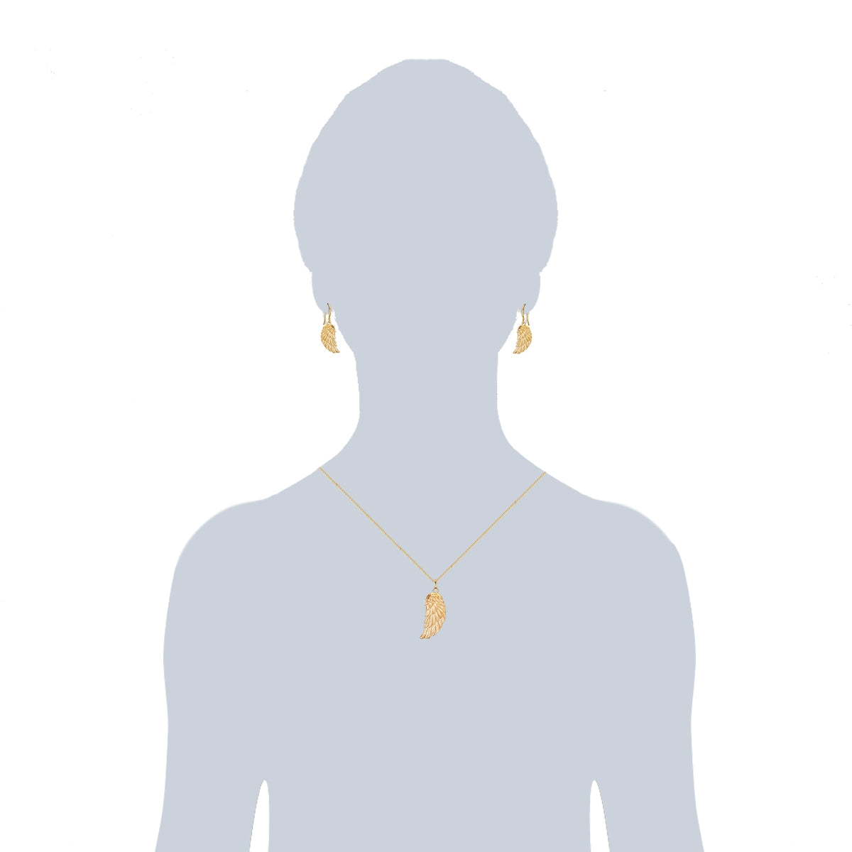 Rafaela Donata Set (Kette+Ohrhänger) gelbgold 2025